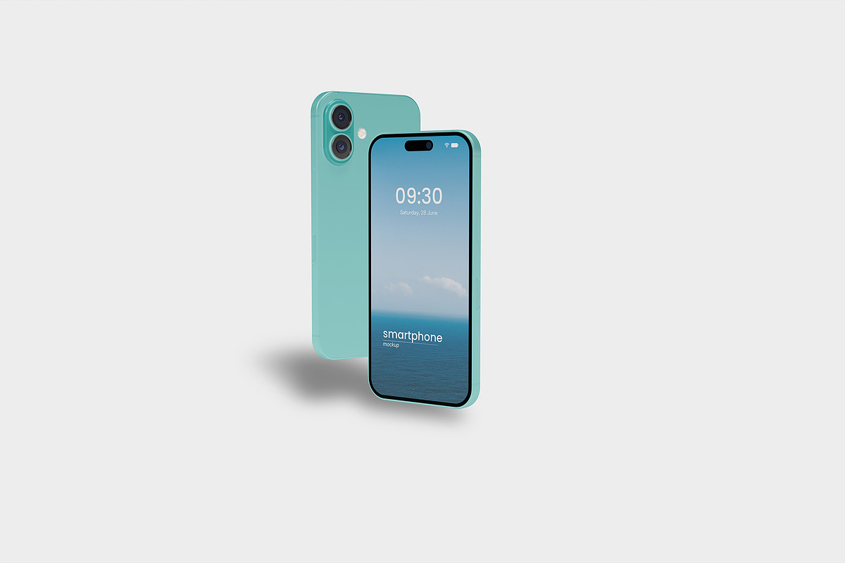 iphone 16 mockup, a Mockup by mojojojo97 (Photo 5 of 11)