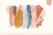 Paint Strokes & Glitter Elements, a Texture Illustration by PeDe Designs (Thumbnail 17 of 19)