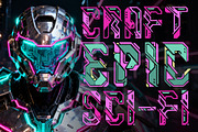 APEX MECHA – Mecha Robotic Typeface, a Sans Serif Font by HypeWorksCo (Thumbnail 4 of 9)
