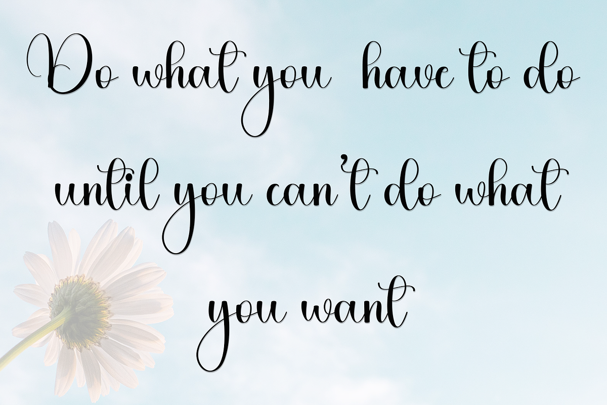 Daisy, a Handwritten Font by FreshTypeINK (Photo 7 of 8)