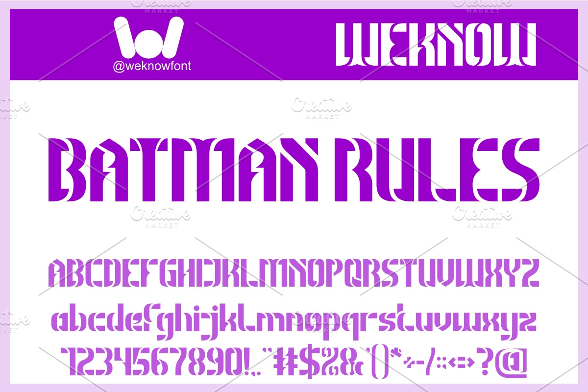The Magnificent font, a Blackletter Font by weknow (Photo 2 of 8)