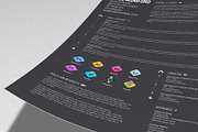 Midnight/Midday CV's, a Resume Template by Valeur Design (Thumbnail 4 of 6)