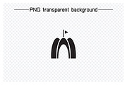 Canopy Dome Tent Icons Set, an Icon by Designfour (Thumbnail 3 of 7)
