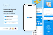 Winsay - App UI Kit for Digital Bank, an App Template by twinstd (Thumbnail 1 of 5)