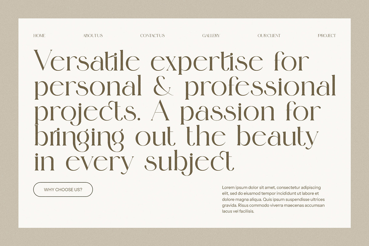 Dringk Stylish Serif Font, a Serif Font by Perfectype (Photo 6 of 8)