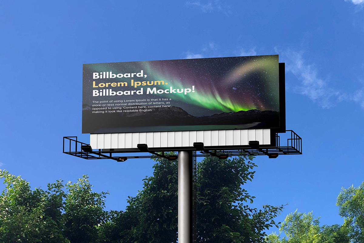 Billboard Mockup, an Advertising Mockup by seramoe (Photo 5 of 5)