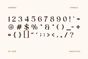 Narvaya Modern Hindi Style Font, a Sans Serif Font by Vadovastd (Thumbnail 3 of 9)