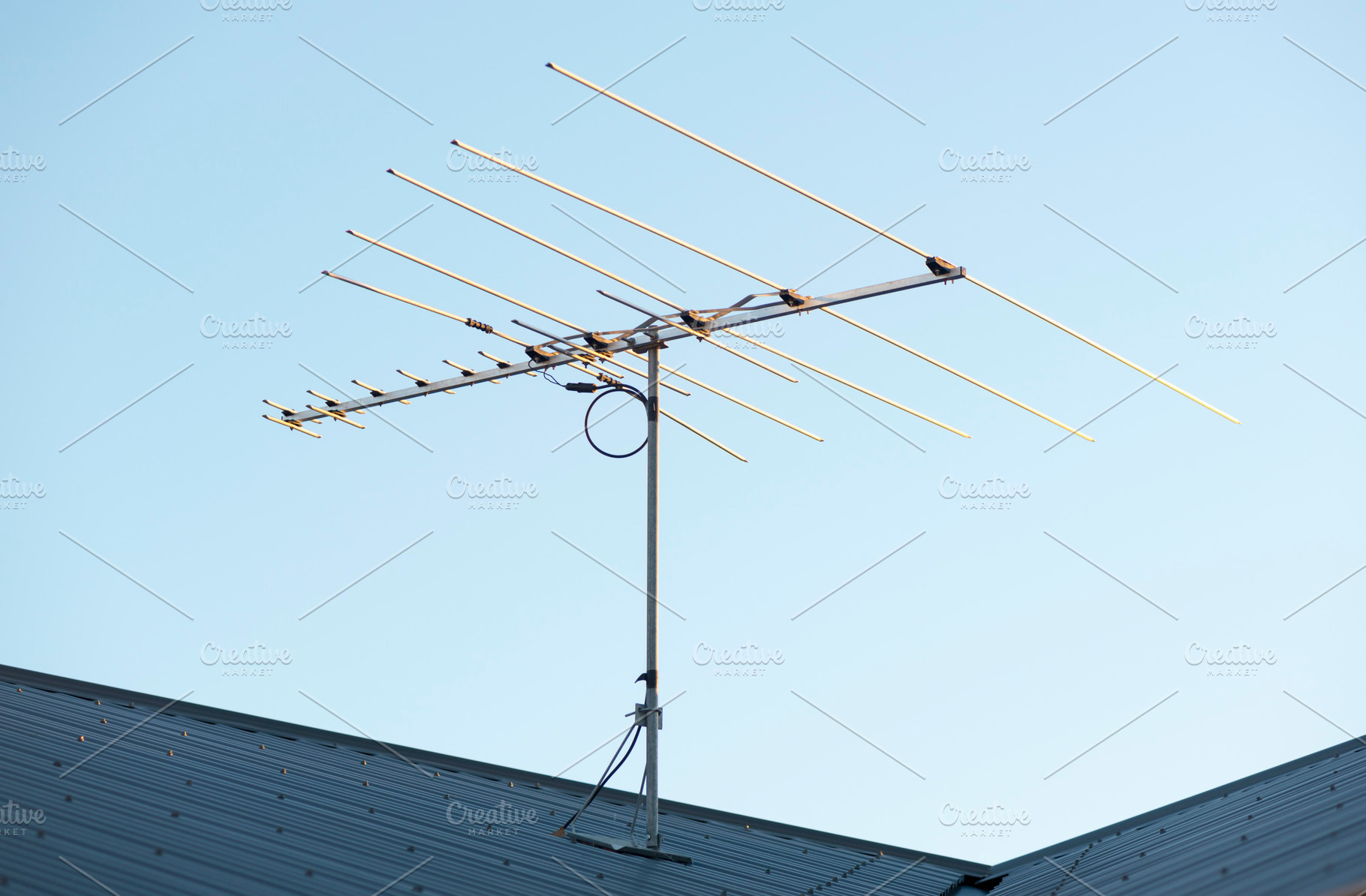 Digital TV Aerial, a Technology Photo by THP Creative