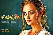 Paint Art, an Action Add-On by U_Design (Thumbnail 1 of 10)
