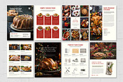 Digital Christmas Cookbook Template, a Magazine Template by BrandPacks (Thumbnail 4 of 5)