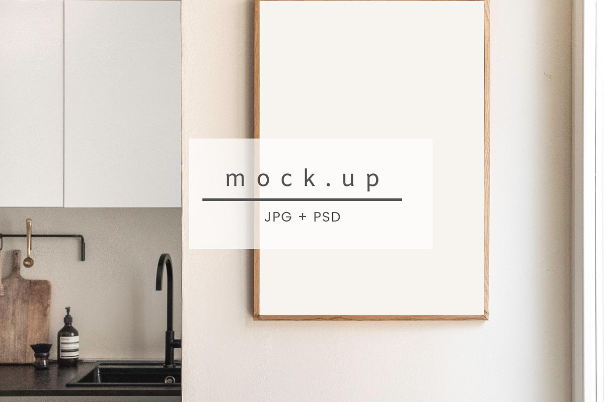 Interior frame mockup, a Photo by VISTYLE STUDIO (Photo 1 of 2)