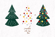 WINTER HOLIDAYS PACK, an Illustration by Maria Summer (Thumbnail 16 of 24)
