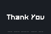 Anplose - Futuristic Font, a Sans Serif Font by Iqsiart Studio (Thumbnail 6 of 6)