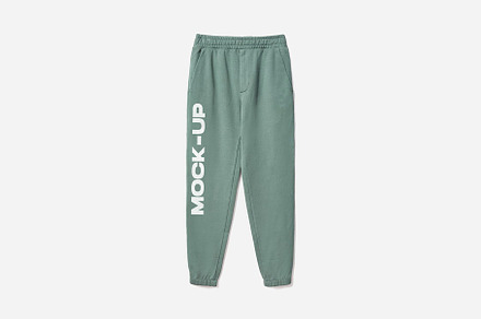 Sports Track pant logo design mockup
