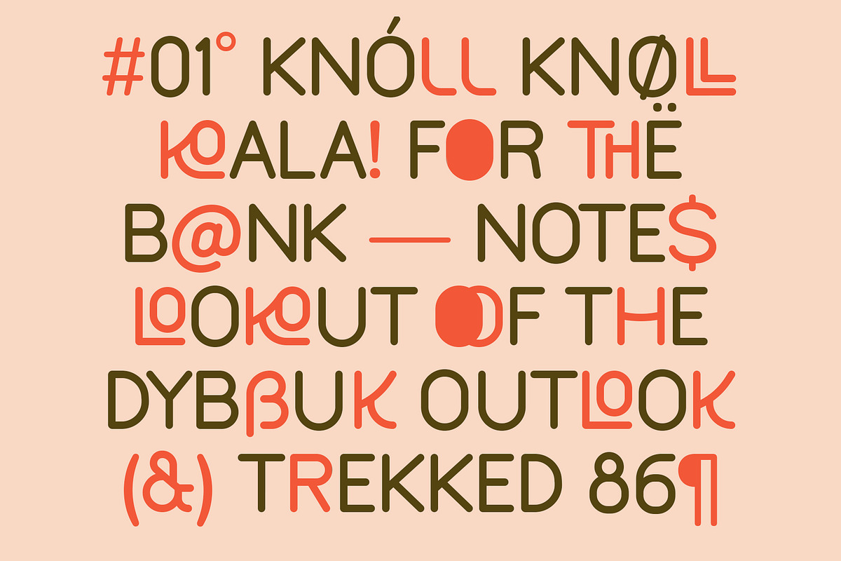 Bookochi Rounded Display Sans Serif, a Sans Serif Font by Designsation (Photo 5 of 10)