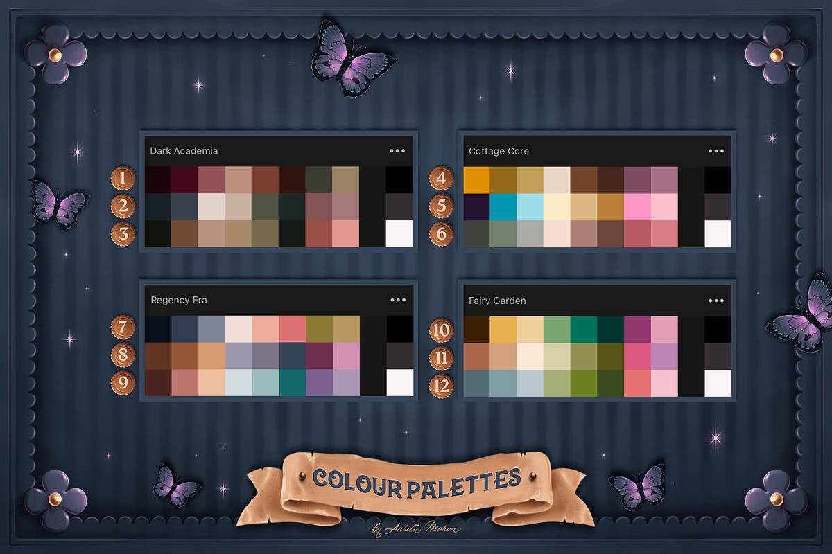 Whimsical Lettering Toolkit, a Brush Add-On by Aurelie Maron (Photo 12 of 15)