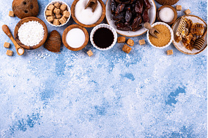 Various sugar replacement, healthy, a Food & Drink Photo by Yulia Furman
