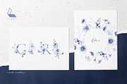 Gwinnett | Indigo | Botanical set, a Decorative Illustration by Karma (Thumbnail 4 of 16)