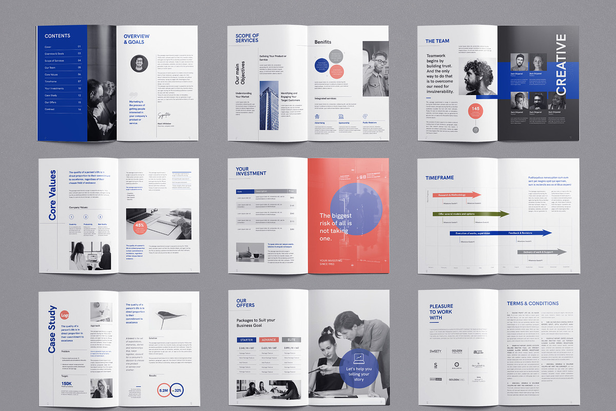 Marketing Proposal | InDesign, Word, a Brochure Template by BrochuresFactory (Photo 11 of 12)