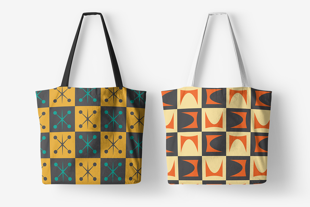 Midcentury Modern Patterns: Shapes, a Pattern Graphic by Pacific Modern Art (Photo 9 of 9)