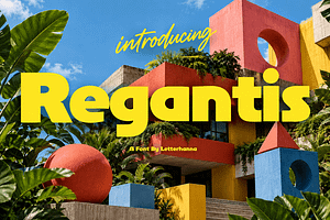 Regantis Geometric Font