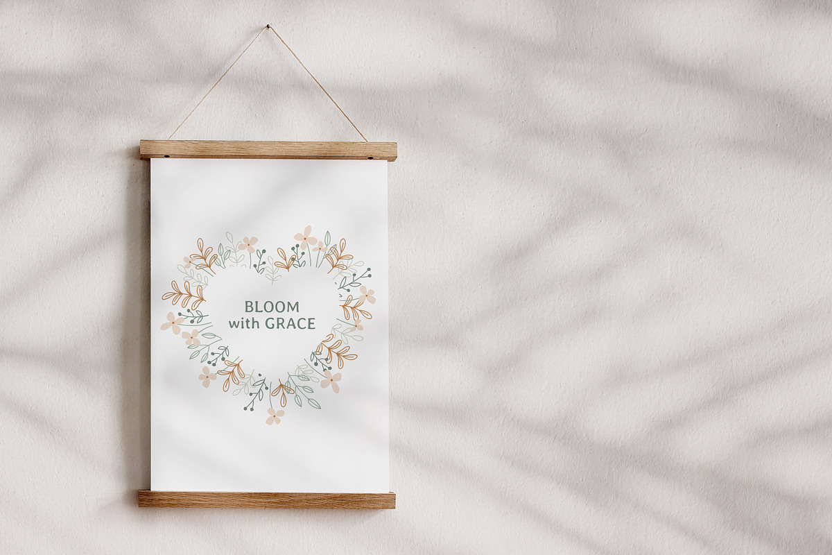 Floral Hearts - Romantic Collection, a Pattern Graphic by simpleblues (Photo 2 of 11)