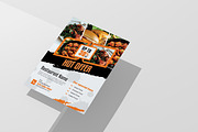 Restaurant Food Promotion Template, a Flyer Template by mrPixelLab (Thumbnail 3 of 3)