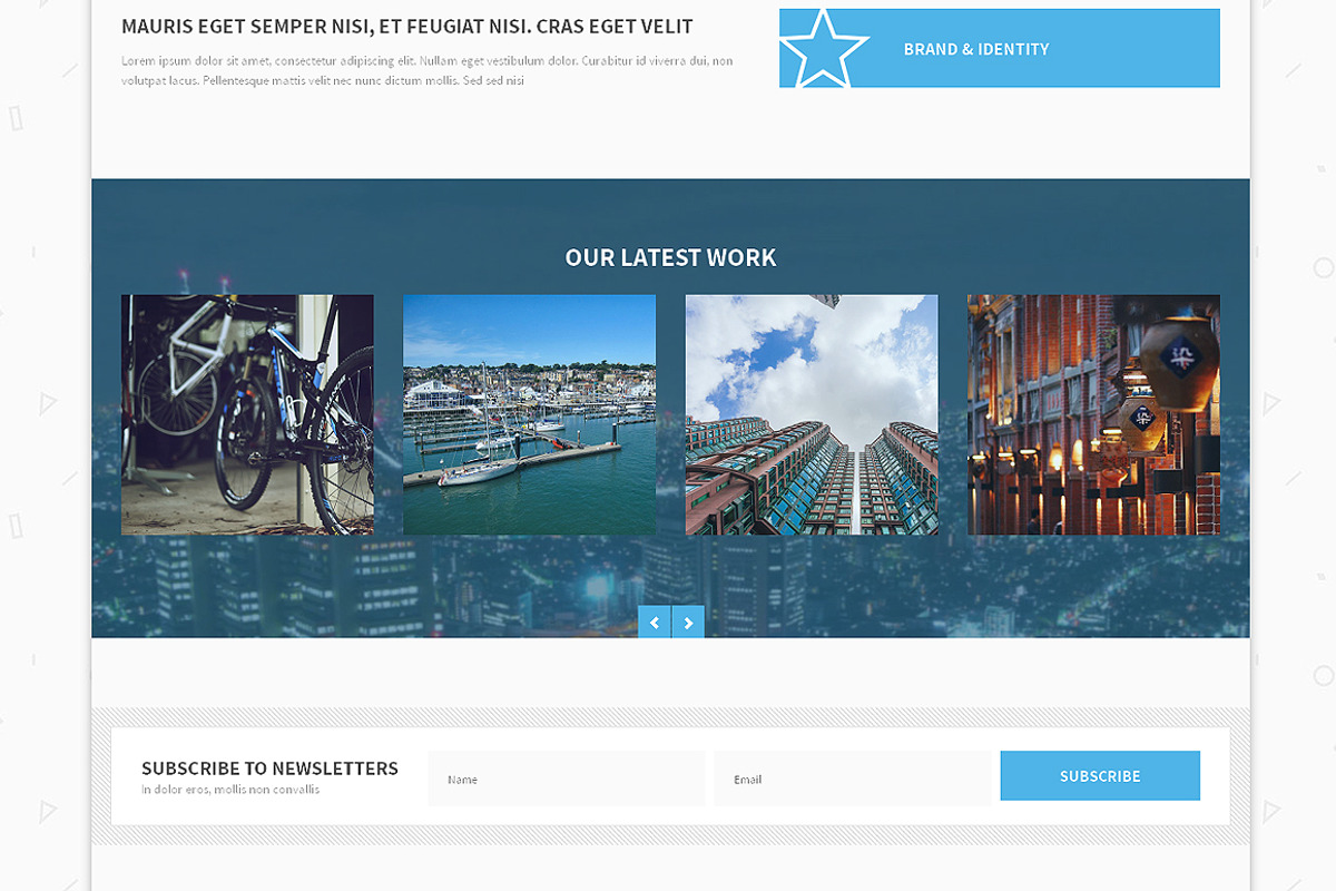Multi-Purpose Bootsrap Theme, a Bootstrap Template by IceTemplates (Photo 3 of 4)