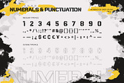 Monback - Modern Stencil Font, a Sans Serif Font by Drizy (Thumbnail 3 of 10)
