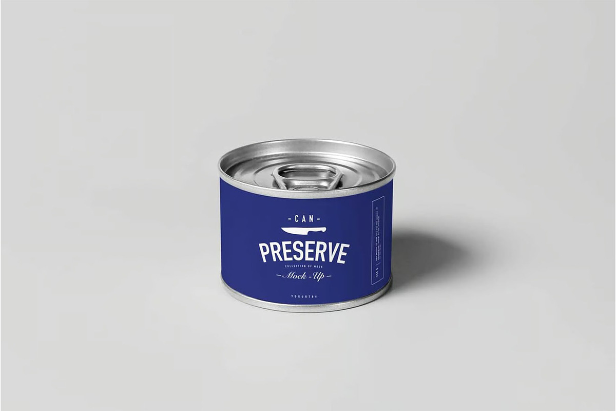 Can Preserve Mock-up, a Packaging Mockup by zippypixelstudio (Photo 7 of 8)
