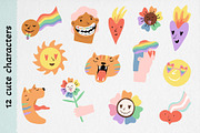 Pride vibe vector & raster graphics, a Seasonal Illustration by Paper Cherry (Thumbnail 2 of 18)