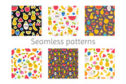 Collection of cute kawaii fruits., a Graphic by Helen Sko (Thumbnail 6 of 7)