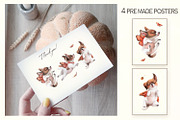 Autumn flying puppies digital pencil, an Illustration by TanyaSchuka (Thumbnail 5 of 9)
