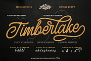 Herilego Sites Typeface, a Script Font by alit design (Thumbnail 16 of 17)