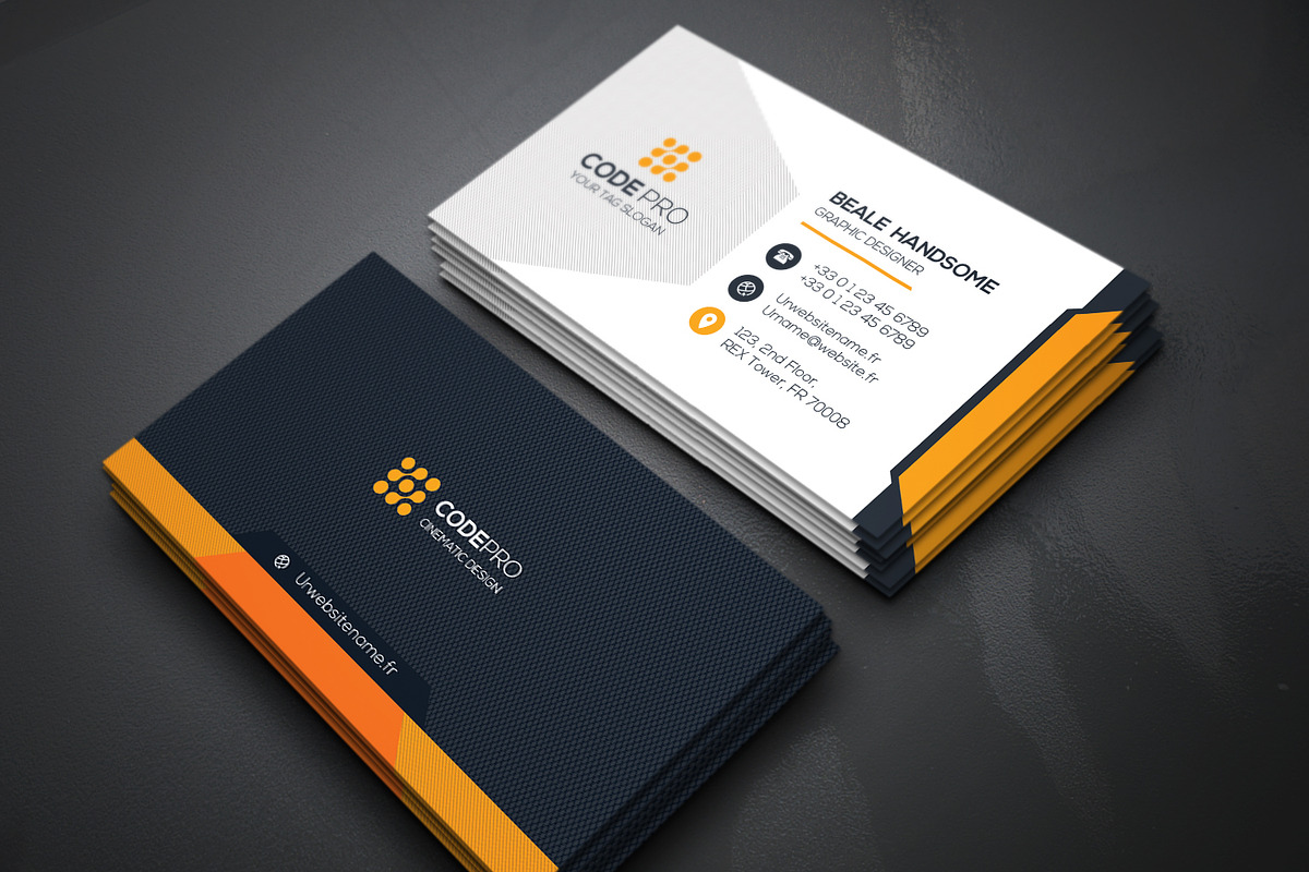 Business Card, a Business Card Template by Genereux Art (Photo 4 of 4)
