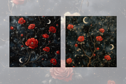 Starry Rose Garden, a Background Graphic by Curve Design (Thumbnail 4 of 7)