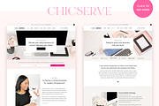 ChicServe Elementor WordPress Theme, a WordPress Template by Bluchic (Thumbnail 2 of 6)