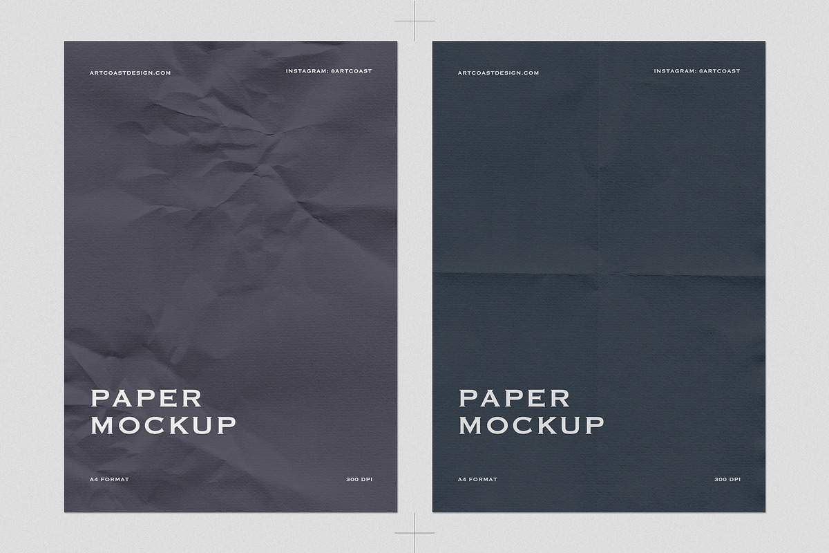 A4 Poster Mockup & Paper Textures, a Presentation Template by Artcoast Std. (Photo 5 of 9)