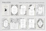 Wedding Invitations collection, an Invitation Template by Garden in frame (Thumbnail 7 of 8)