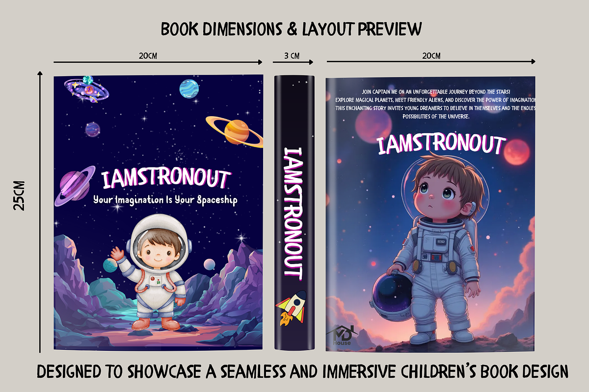 Children’s Book Template, a Card Template by MDHouse12 (Photo 7 of 8)