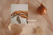 Aesthetic Gold Christmas Backgrounds, a Background Graphic by eclosque (Thumbnail 5 of 36)