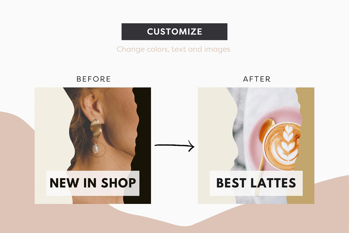 Instagram Templates for Canva, a Social Media Template by ILLONA GRAPHICS (Photo 8 of 12)