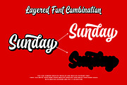 Brayles + Extrude, a Script Font by Blankids Studio (Thumbnail 8 of 15)
