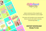 Oh So Sweet | Story Templates, a Social Media Template by Xo Digital Shop (Thumbnail 4 of 4)