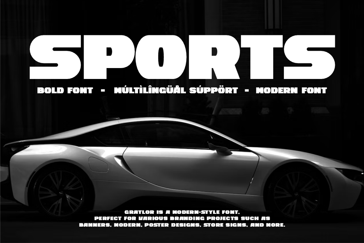 Xovast - Bold Sports Car Font, a Sans Serif Font by Iqsiart Studio (Photo 3 of 14)