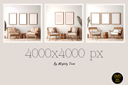 Set with frame mockups 6, a Merchandise Mockup by MightyTreeIE (Thumbnail 3 of 9)