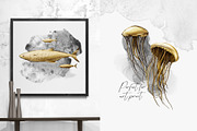 GOLDEN SEA, an Animal Illustration by Eisfrei (Thumbnail 3 of 11)