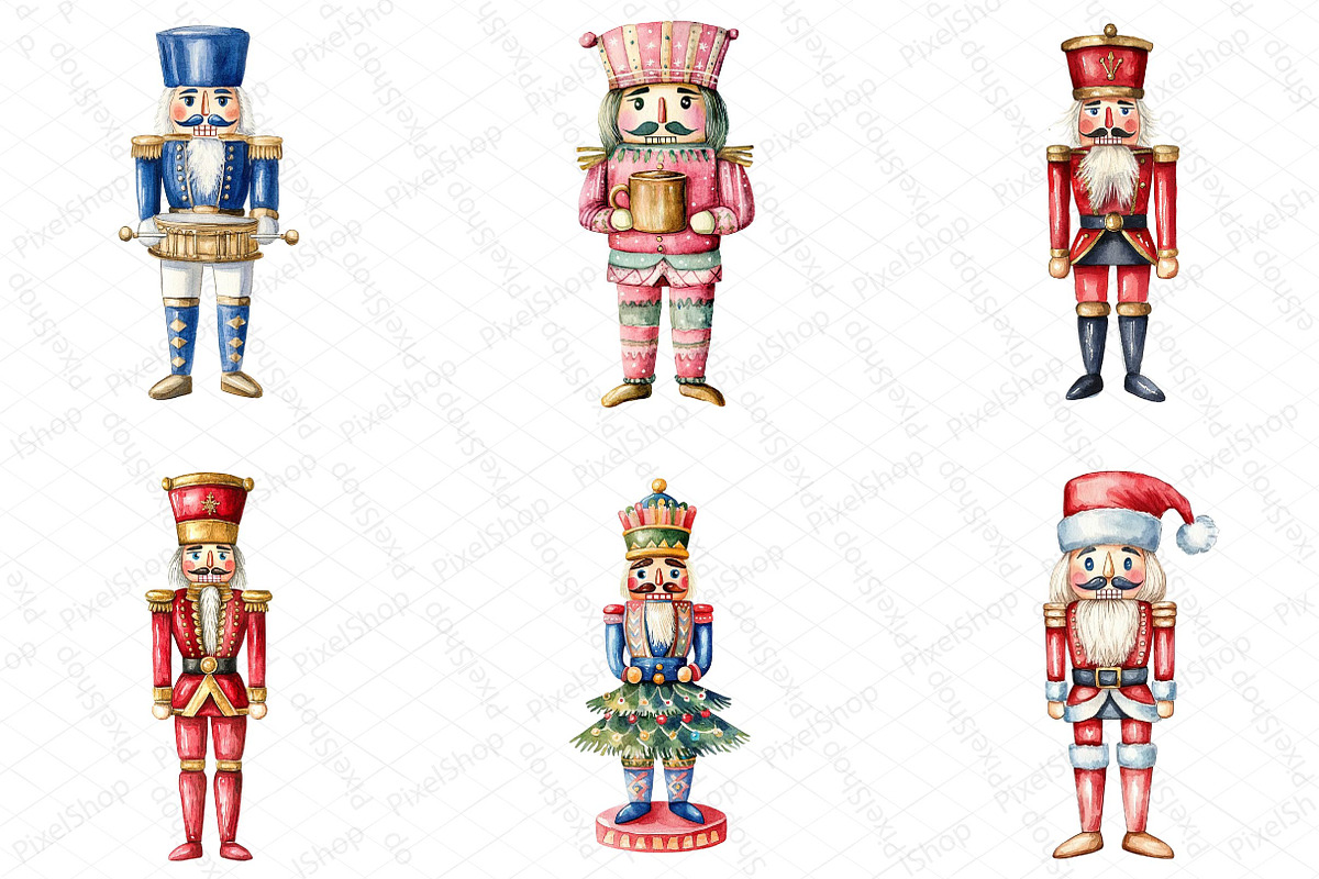 Christmas Nutcracker PNG Clipart, an Illustration by DreamPrint404 (Photo 5 of 6)