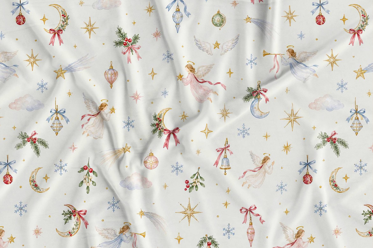 Quirky Christmas Patterns Bundle, a Pattern Graphic by Olya Creative (Photo 13 of 19)