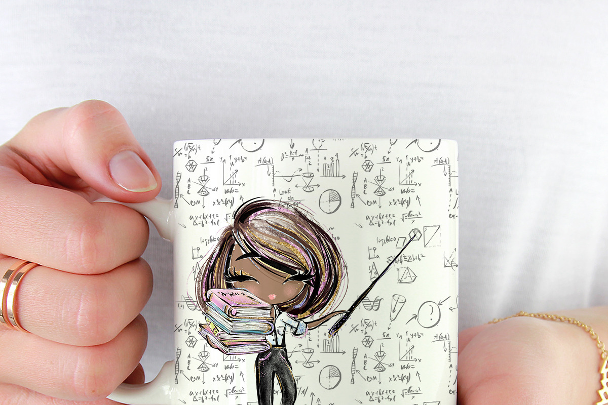 Back to School Teacher Patterns, a Pattern Graphic by KaramfilaS (Photo 5 of 10)